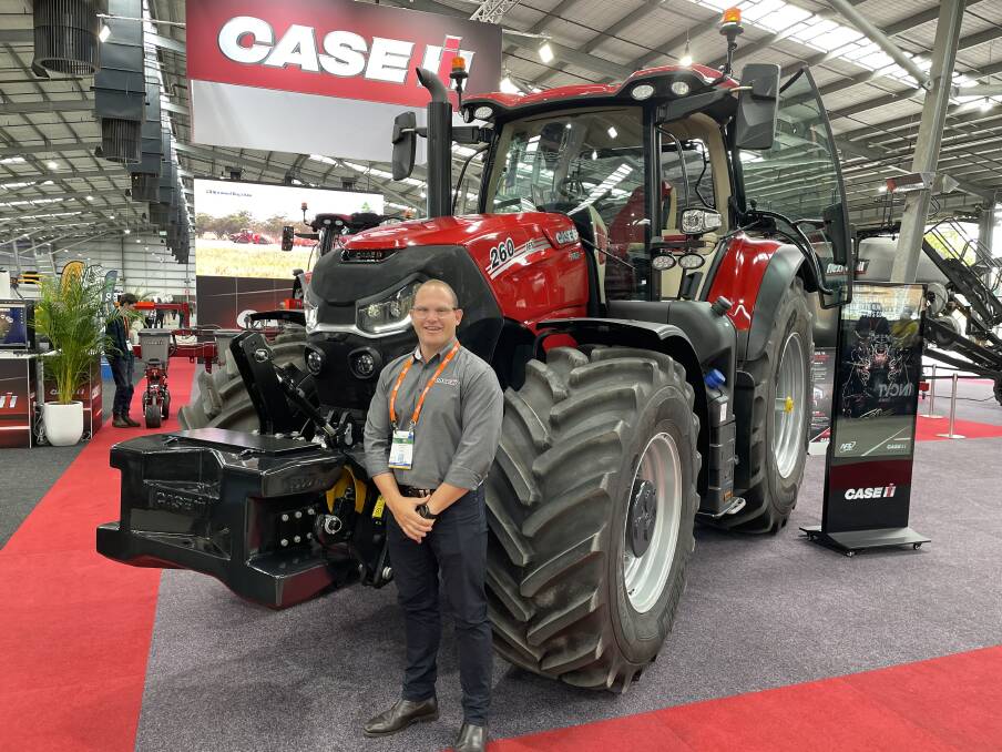 Case IH Australia/New Zealand product manager for Puma tractors Lawrence Polga. Picture by Barry Murphy