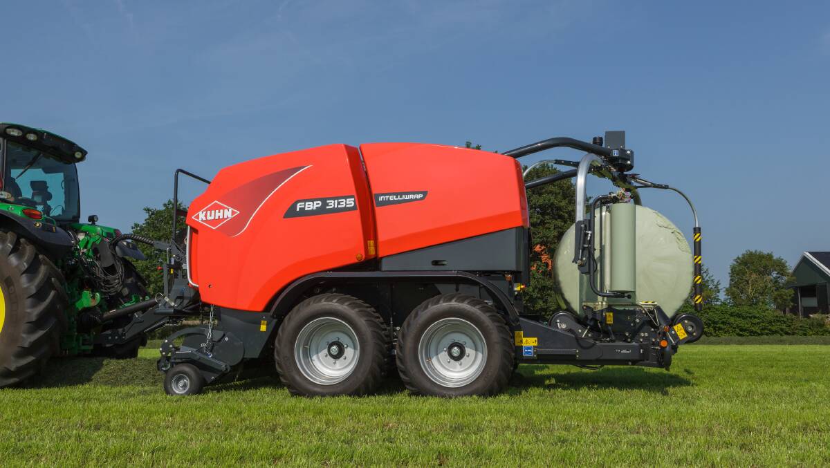 Forage machine of the year was awarded to the Kuhn FBP 3135 bale pack at Agritechnica, Hanover