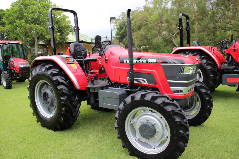 BIG RED: Mahindra is involved in a number of secors world-wide, including a substantial tractor and agricultural machinery manufacturing division.