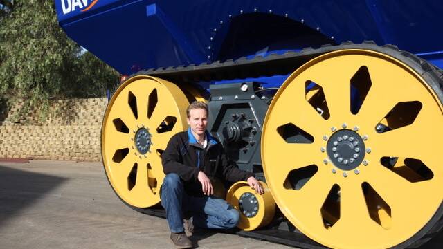 Shannon McNab managing director of Vimcor track undercarriages