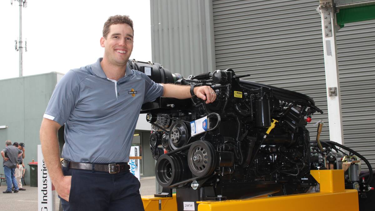 Cummins, southern region sales manager, industrial and marine, Sam Rickard said farmers are concentrating on increasing efficiency, reducing fuel consumption and increasing up-time.