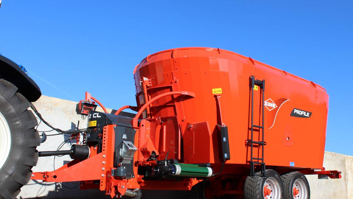 The Kuhn Profile 24.2 DL double auger mixer wagon is a brand new release for Australia.