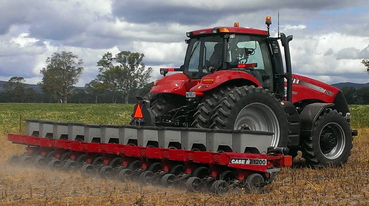 Priorities: Achieving greater seeding uniformity than currently provided by an air seeder is probably more important than saving on seed cost. Photo: Tom Dunstan.