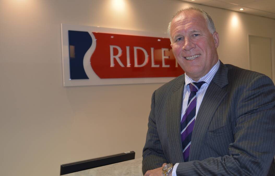 Ridley Corporation managing director, Tim Hart.