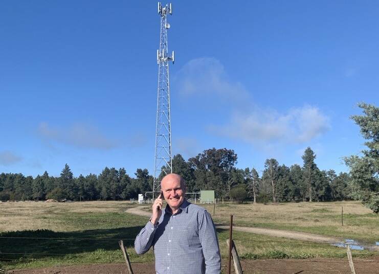Telstra regional manager, Chris Taylor. Photo supplied.
