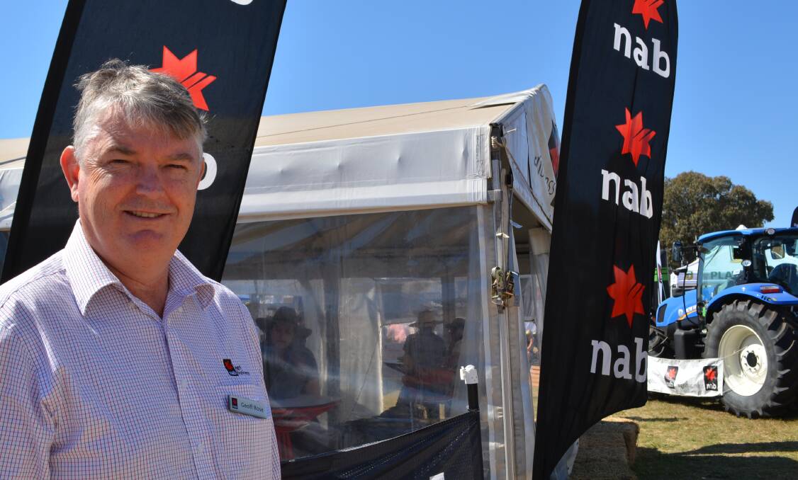 National Australia Bank's NSW agribusiness head, Geoff Rose, says many farmers are feeling confident about expanding and recapitalising. 