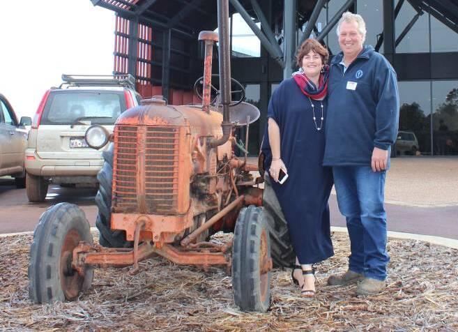 Bannister Downs Dairy founders Sue and Mat Daubney, Northcliffe, in front of their The Creamery, which combines tourist facilities with a commercial dairy and milk processing plant, last November when they co-hosted Dairy Information Day 2019.