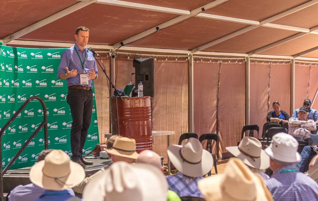 Meat and Livestock Australia’s Michael Crowley, speaking at an industry forum in Alice Springs, described the Eating Quality Grader cipher  as a "game changer."