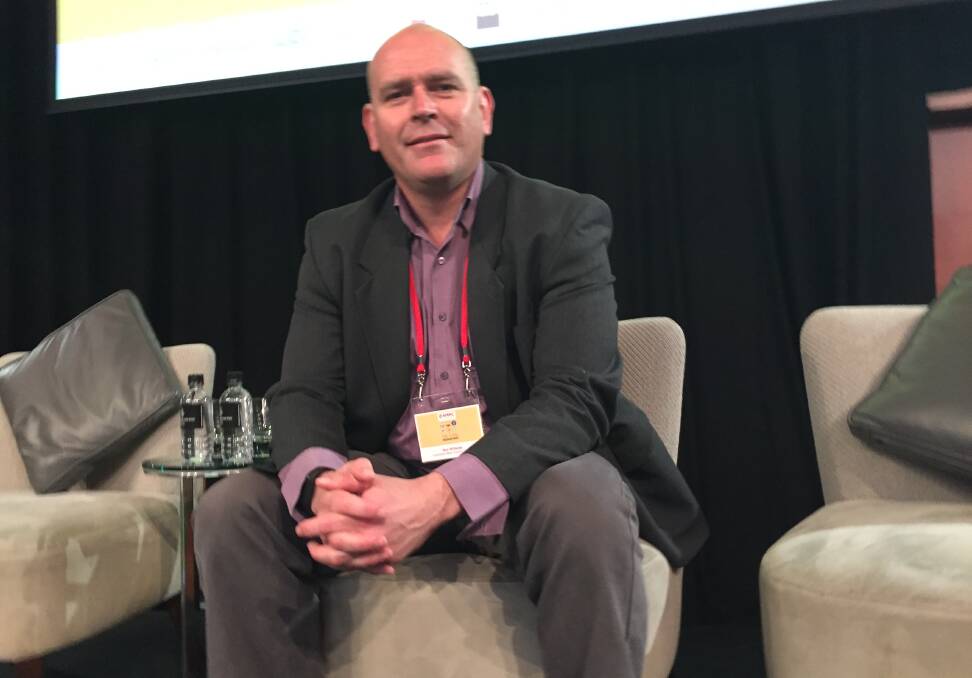 Rob Williams, technical counsel with the Australian Meat Industry Council, at the Vital Ingredient Sustainability Conference in Sydney yesterday.
