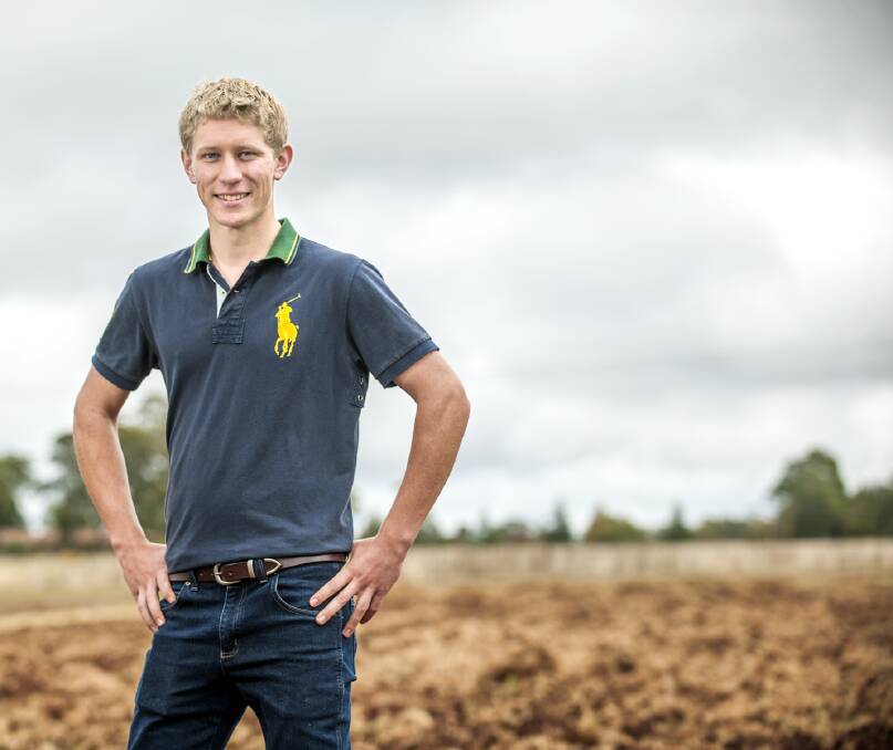 Bright future: Kilcoy born and raised, Stirling Roberton's determination to improve life for farmers is what inspired him to study at USQ. He graduated in 2015 and went on to study a PhD in Precision Agriculture.