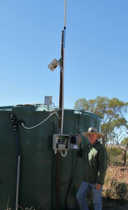 Solar powered UHF monitoring systems have been set up at three different sites around Dalkeith. Even though the furtherest site is down in a hollow and over a few ridges, Mac says there's no problem receiving the signal at his house without the need for repeaters.