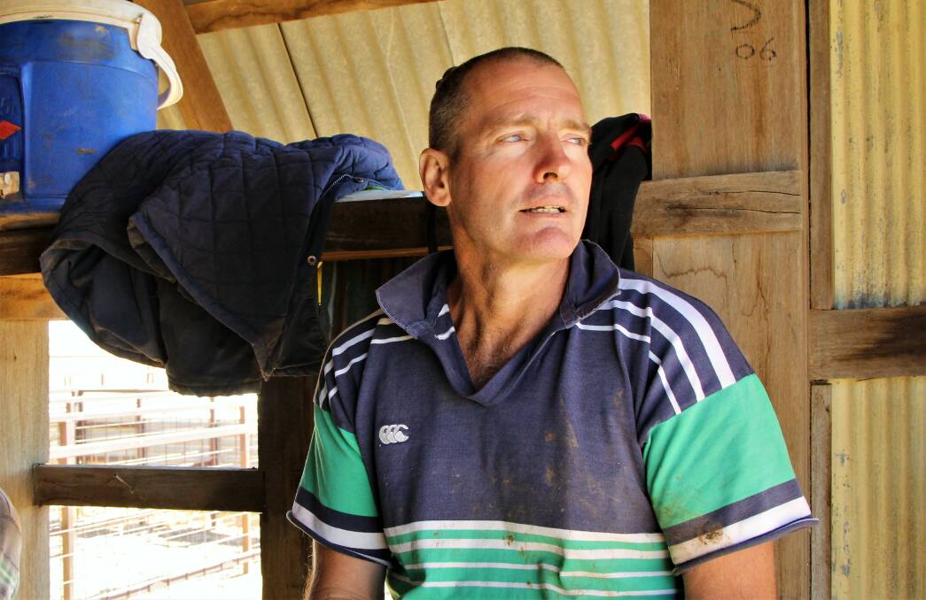 Top earner: Karl Goodman says good money can be earned in the shearing industry. Picture: Sally Cripps.