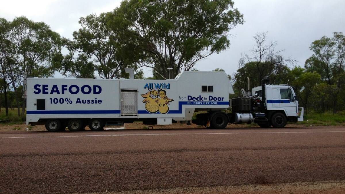 Jim and Viv Peady have been selling wild-caught Australian seafood throughout western Queensland for 10 years and say the Barcaldine Regional Council decision to deny them a permit to trade in Barcaldine is "lame".
