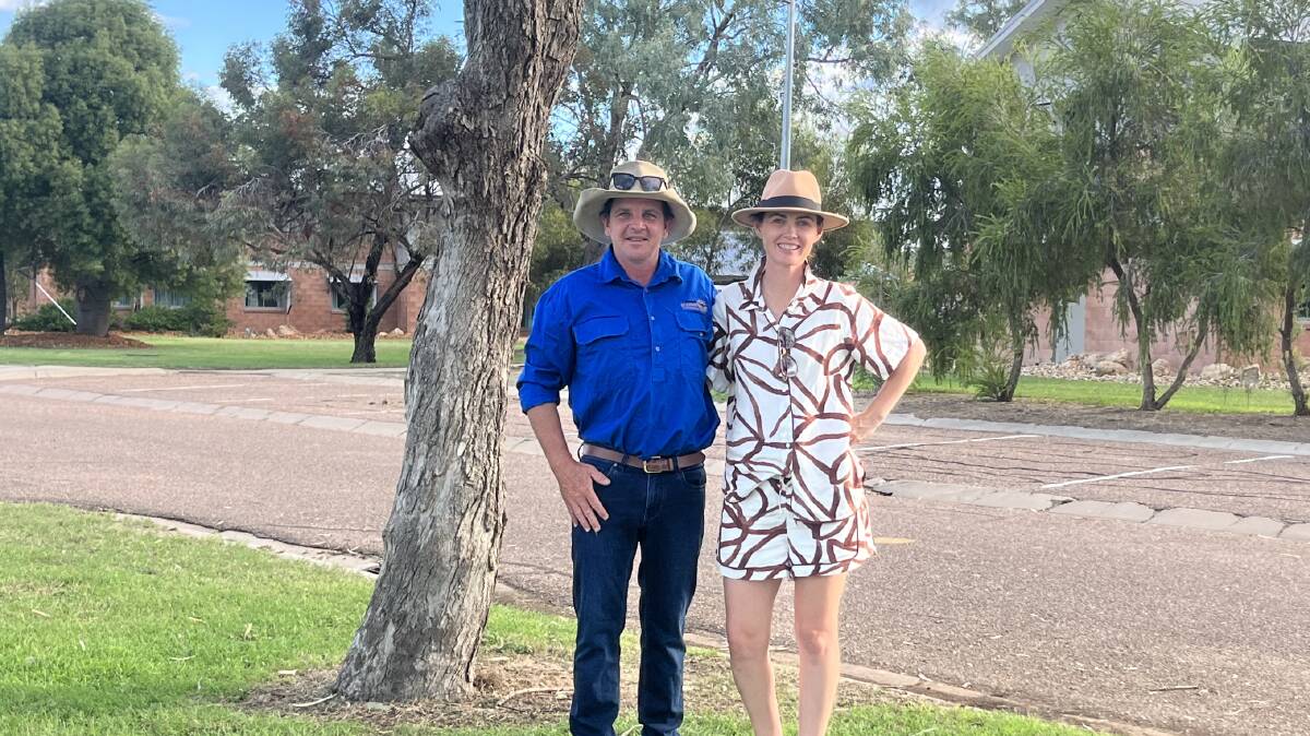 'Outback Dan' and Brooke Walker live onsite at the newly branded Longreach Station, in the old Longreach Pastoral College principal's residence. Picture: Maggie Macaulay.