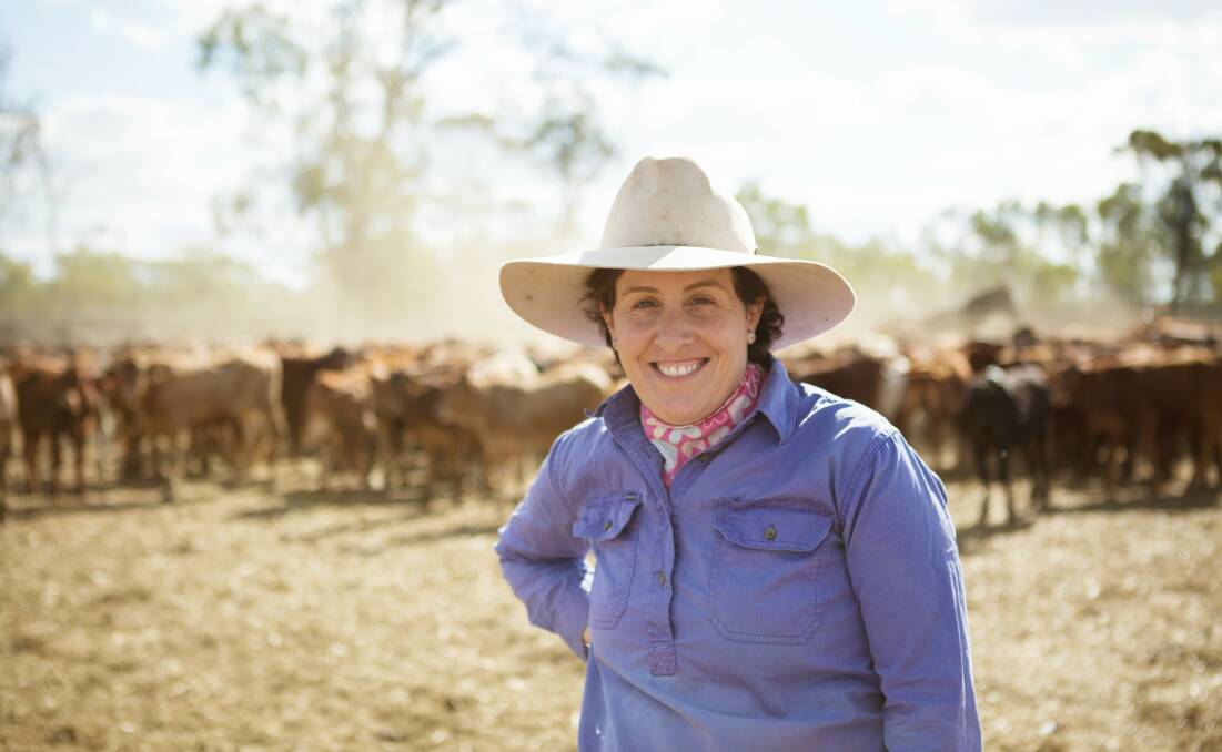 Charters Towers beef producer, Emma Robinson.