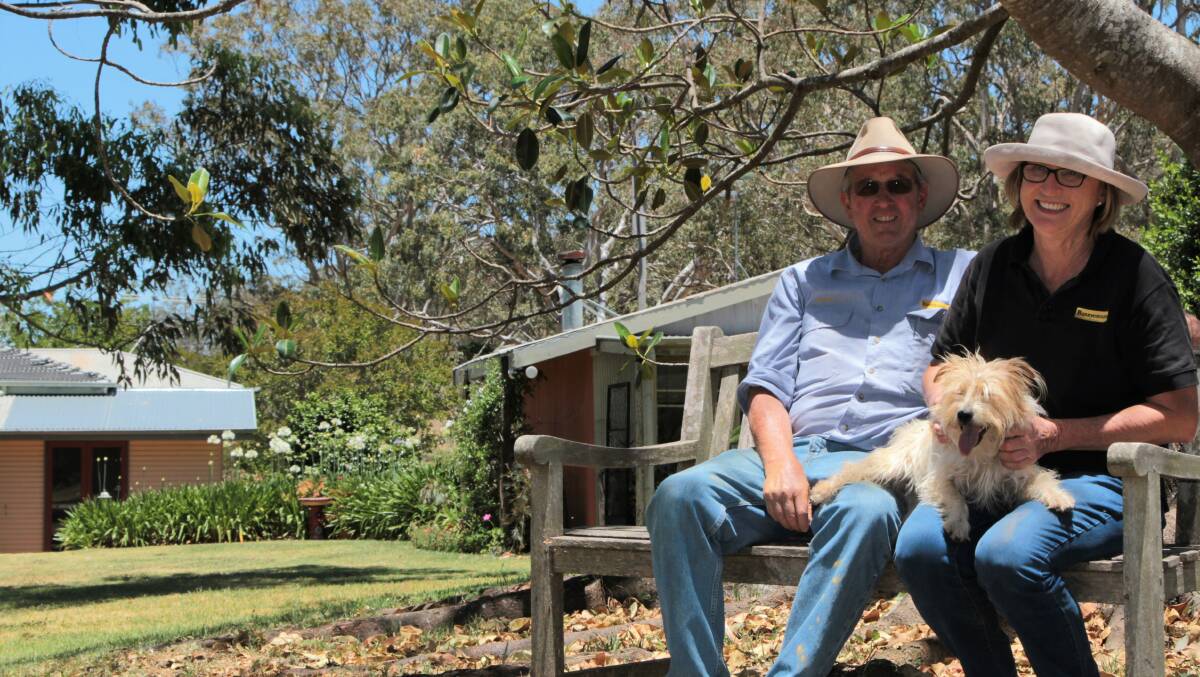 Adaptable: Ninian and Ann Stewart-Moore have moved from Hughenden to a tourism-focused business at Crows Nest, which is giving them plenty of avenues to share their paddock to plate story. Pictures: Sally Cripps.