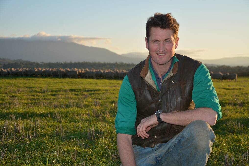 Campbell Town, Tasmania, producer Dave Taylor's Merinos generate an income of about $70/DSE for wool, which helps to drive business profitability.