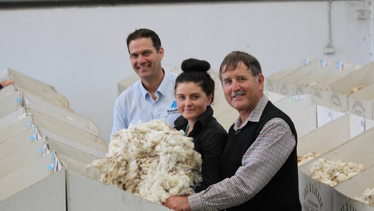 Karee Wool principal Alister Carr has assisted Tony and Josie Butler, Newstead, Vic, in transitioning from annual shearing to every six months in an effort to curb price penalties on long staple wool. 
