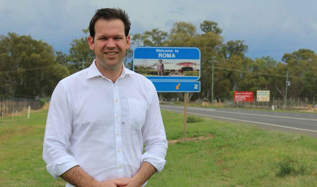 Senator Matt Canavan headed west from Roma to tour the Quilpie Shire earlier this month. 