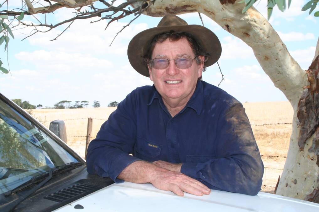 Leon Bradley was most at home on his farm at Bolgart in the WA Wheatbelt.