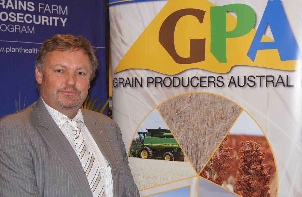 Grain Producers Australia's Barry Large.