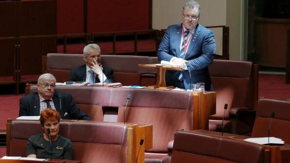 Hanson: Culleton “not a team player” and “loves the publicity”