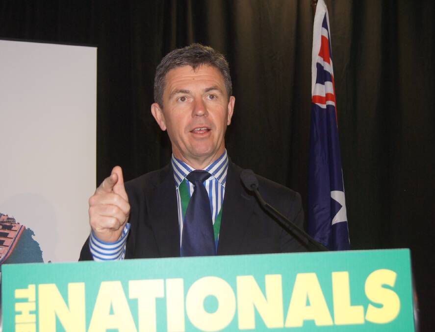 NSW Nationals MP and Assistant Health Minister Dr David Gillespie.