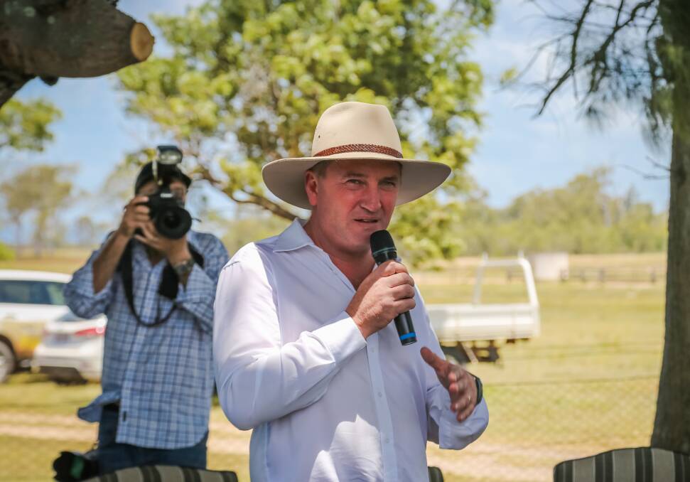 Barnaby Joyce getting serious about the ongoing sugar marketing dispute.