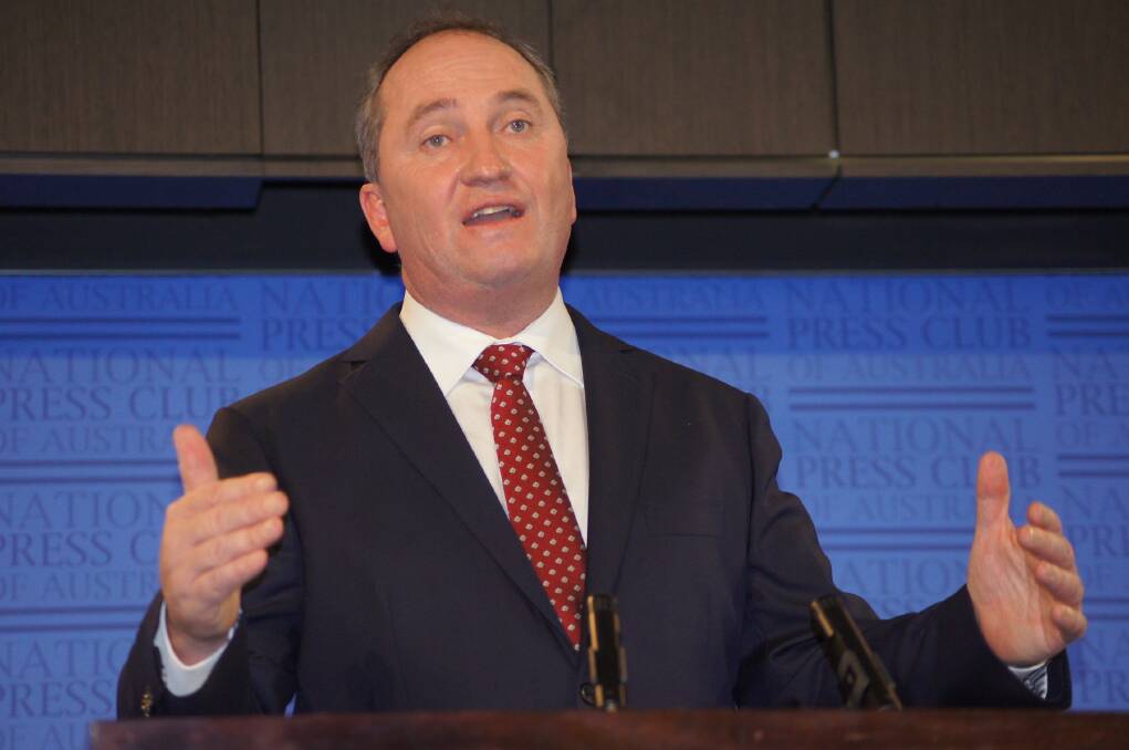 Barnaby Joyce announced plans to implement a Regional Investment Corporation during his National party leader's address in the federal election campaign.
