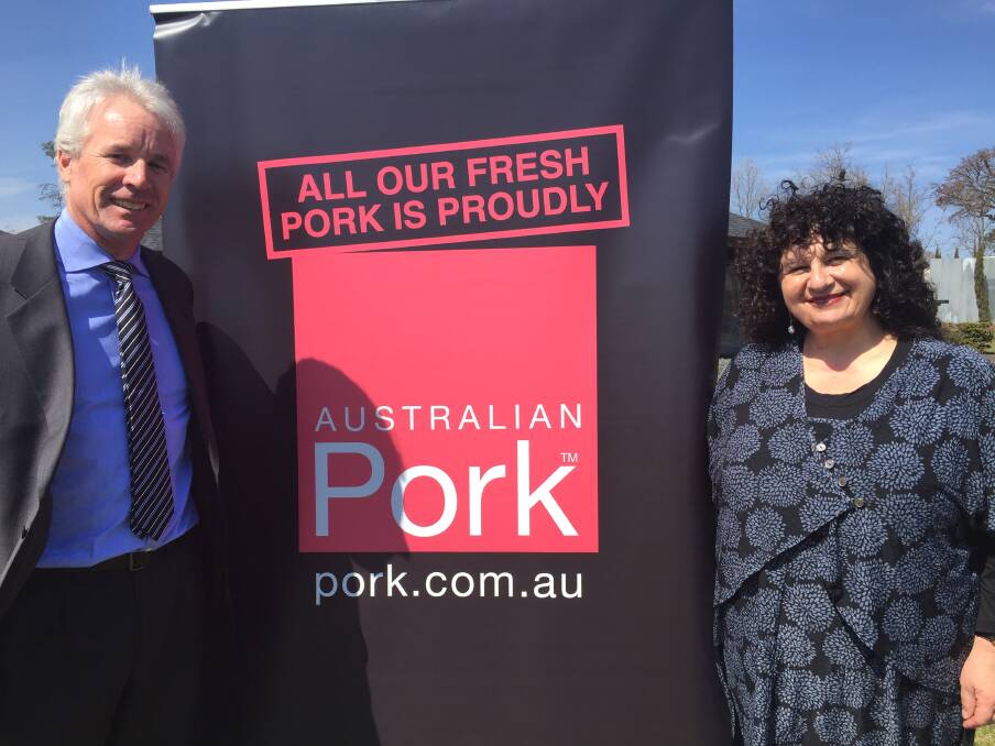 APL CEO Andrew Spencer (left) and APL Production Stewardship Manager Dr Pat Mitchell.

