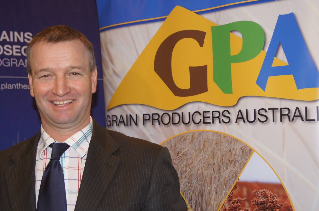 Grain Producers Australia Chair Andrew Weidemann.