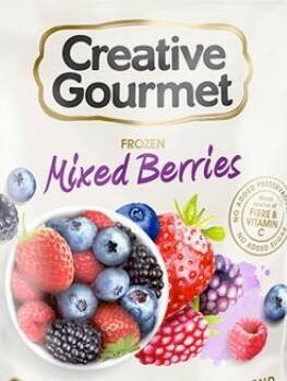 RECALLED: Creative Gourmet Frozen Mixed Berries 300g bags with a best-before date before January 15, 2021 were recalled last week.