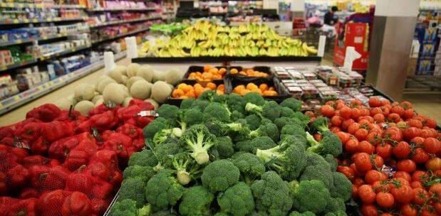 EXPANSION: Aldi's new store format increases space dedicated to fresh food from 15 to 25 per cent.  Photo: Brendon Thorne