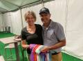 Steve and Erika Chesworth with their Sydney Royal Easter Show ribbons. Picture supplied