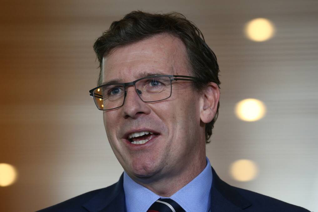 Minister Alan Tudge. Photo: Andrew Meares