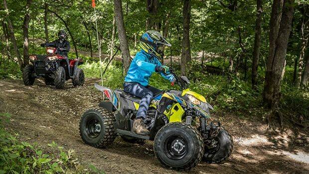 The Polaris Outlaw 50 is being recalled after it was found to have asbestos-laden parts. Photo: Polaris