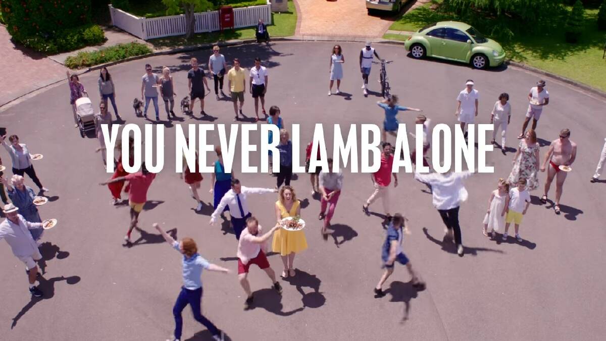 Summer lamb campaign gets Broadway treatment | Video