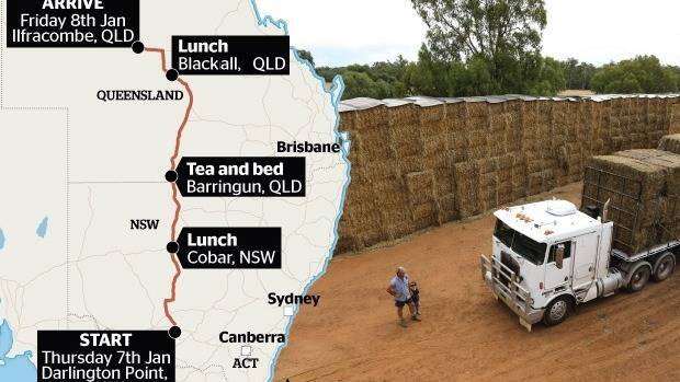 Hay runners heading for Queensland farmers | Rolling coverage