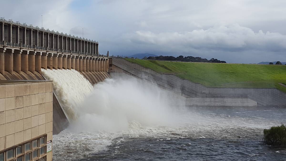 MDBA's new head of operations Andrew Reynolds will oversee infrastructure such as Hume Dam, picture here.