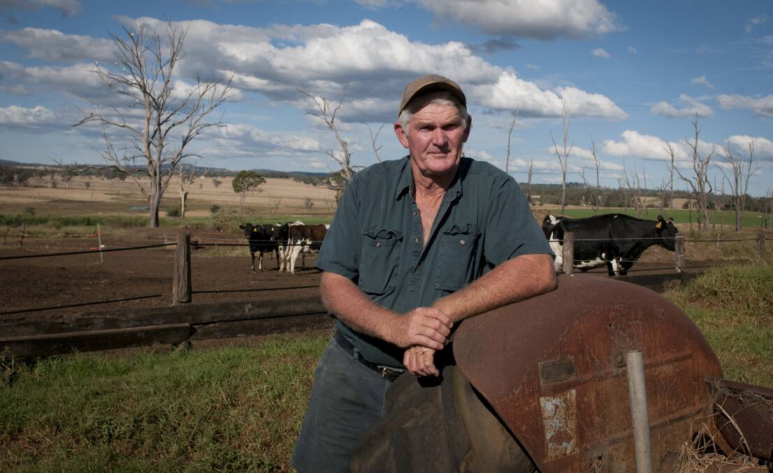 Harrisville farmer and Dairyfarmers Organisation vice president Ross McInnes says power prices are a top priority at the state poll. Photo by Robert Shakespeare.

