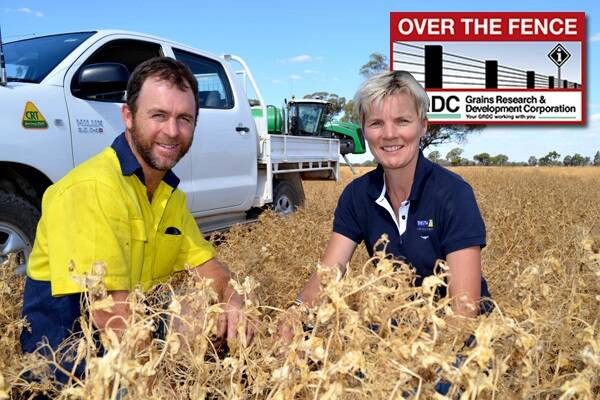 David and Heidi Gooden, Lockhart, NSW have pioneered the use of brown manure crops in their district.
