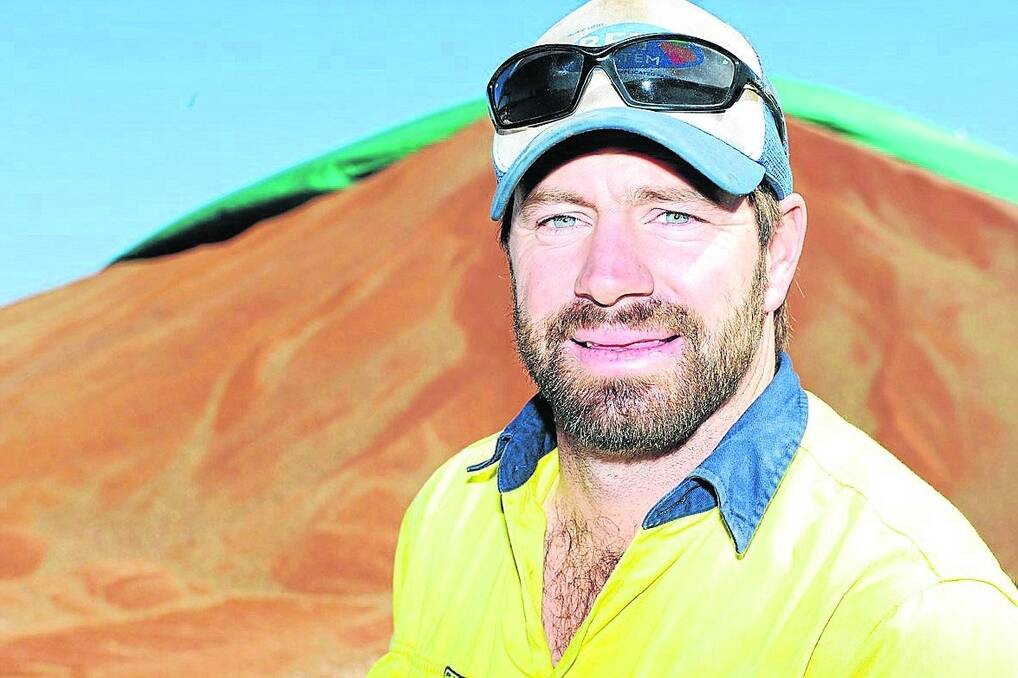 Andrew Ruhle, Jalbirri, Bongeen, has sold sorghum for $250 - $300/tonne. - Picture: RODNEY GREEN.
