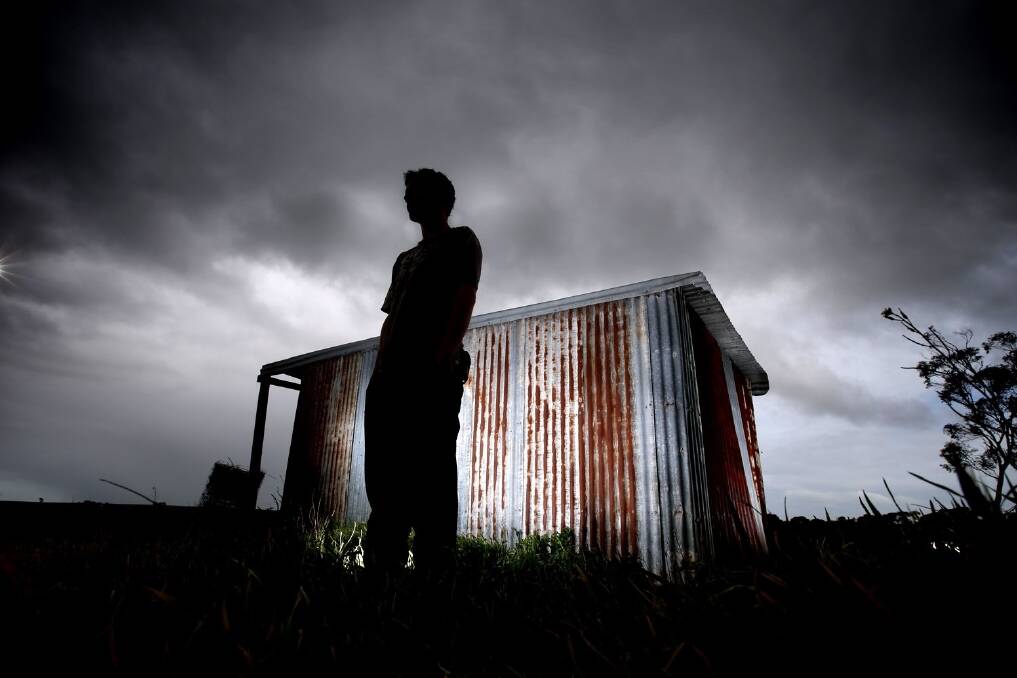 A recovering ice addict recuperates on a farm. Photo by Jason South