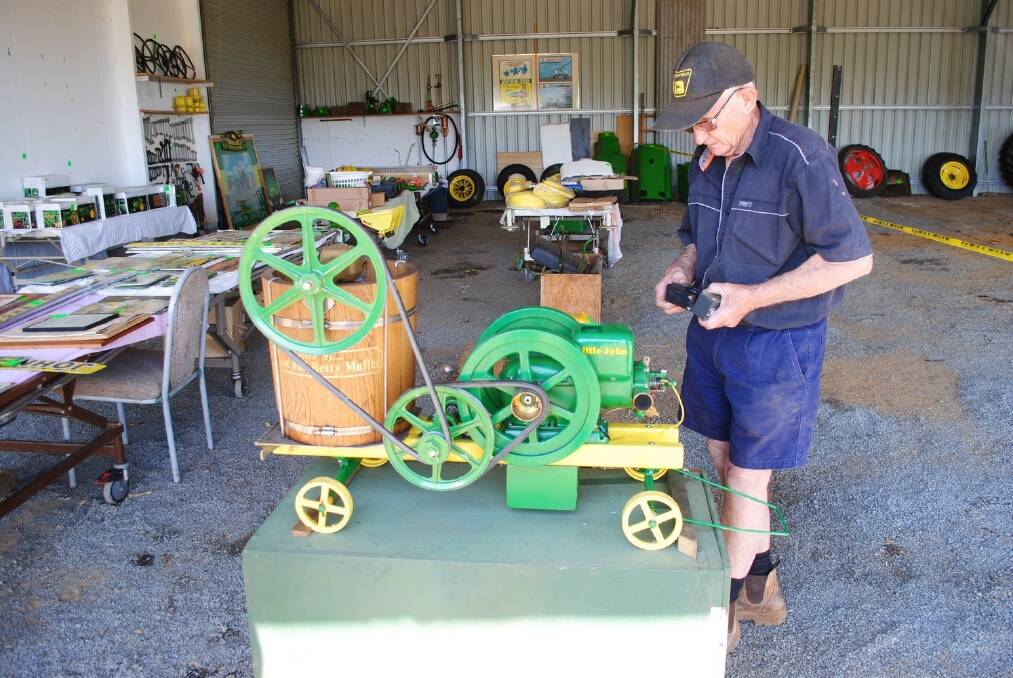 Toowoomba farmer Trevor Muller's collection of more than 50 restored tractors is being auctioned.
