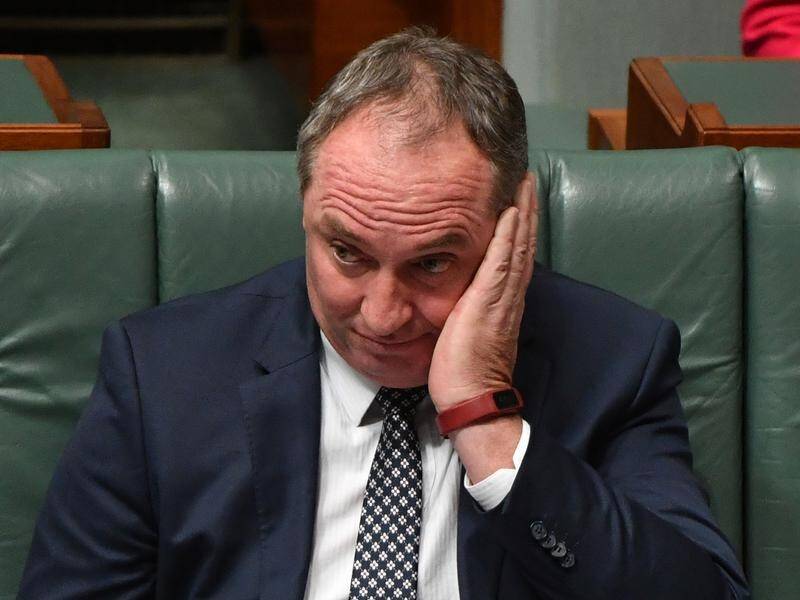 The prime minister says Barnaby Joyce should "consider his position" as he takes a week off.