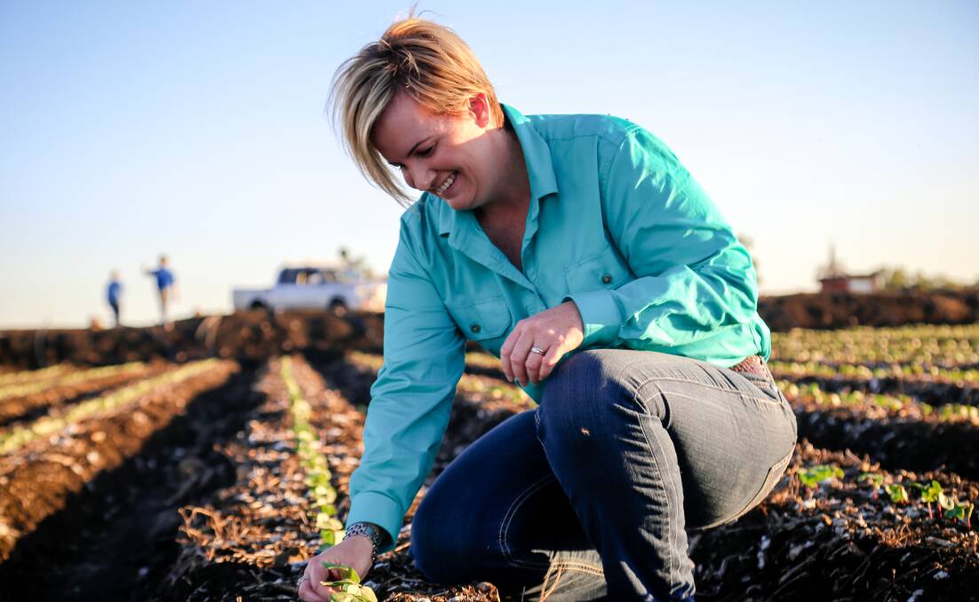 Cotton Australia Central Highlands regional manager Renee Anderson at home at Kerry Downs, west of Emerald. 