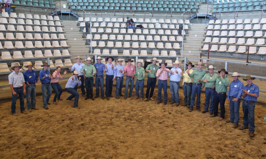 The ALPA young auctioneers were keen to get in the selling ring and see how it all looks from the other side. 