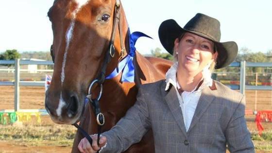 Road to recovery: Funds are flowing in from all over Australia to assist Kylie Norris's full recovery after a life threatening horse accident.
