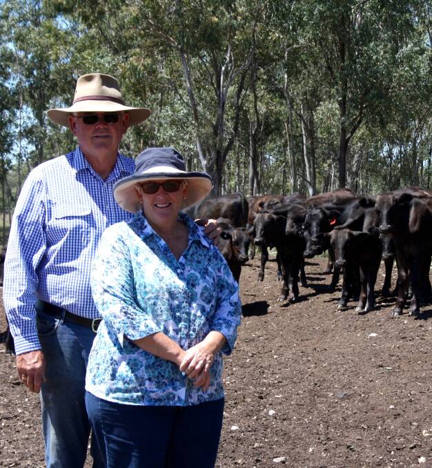 On the front foot: Selwyn and Jocelyn Maller are confident in the future of Wagyu cattle in Australia and are excited to see the breed's popularity continue to climb.