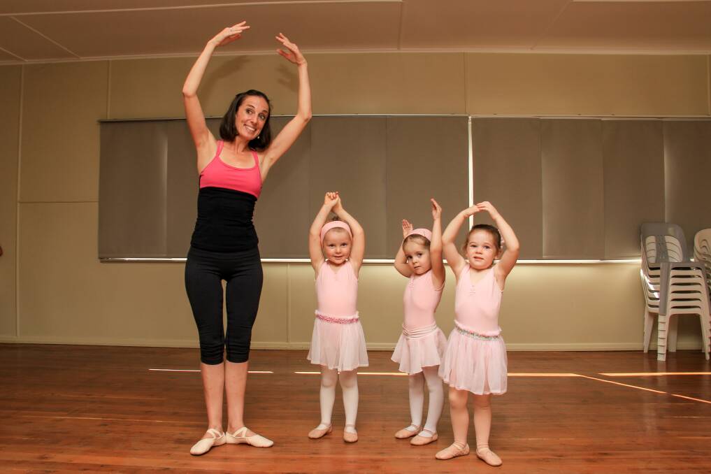 Cr Gaske starts teaching students to dance from just three years of age.